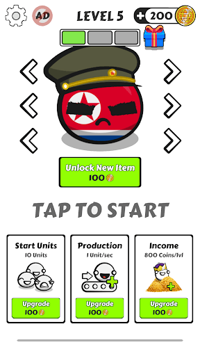 Country Balls Io: Battle Arena screenshot 4 - screenshot