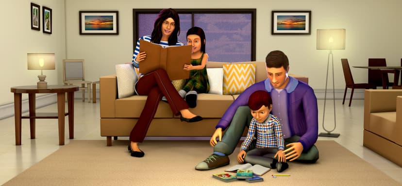 Virtual Mom and Dad Simulator screenshot 2 - screenshot