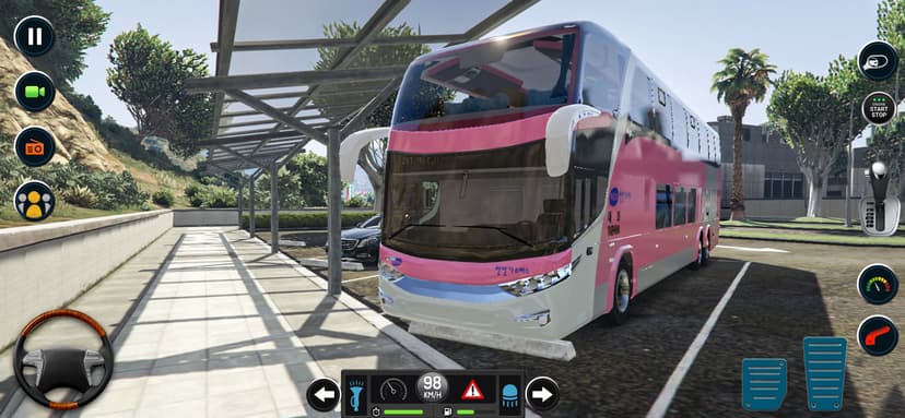 Ultimate Bus Driving Games 3D screenshot 1 - screenshot