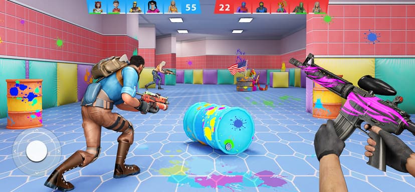 Paintball Shooting Team Strike screenshot 3 - screenshot