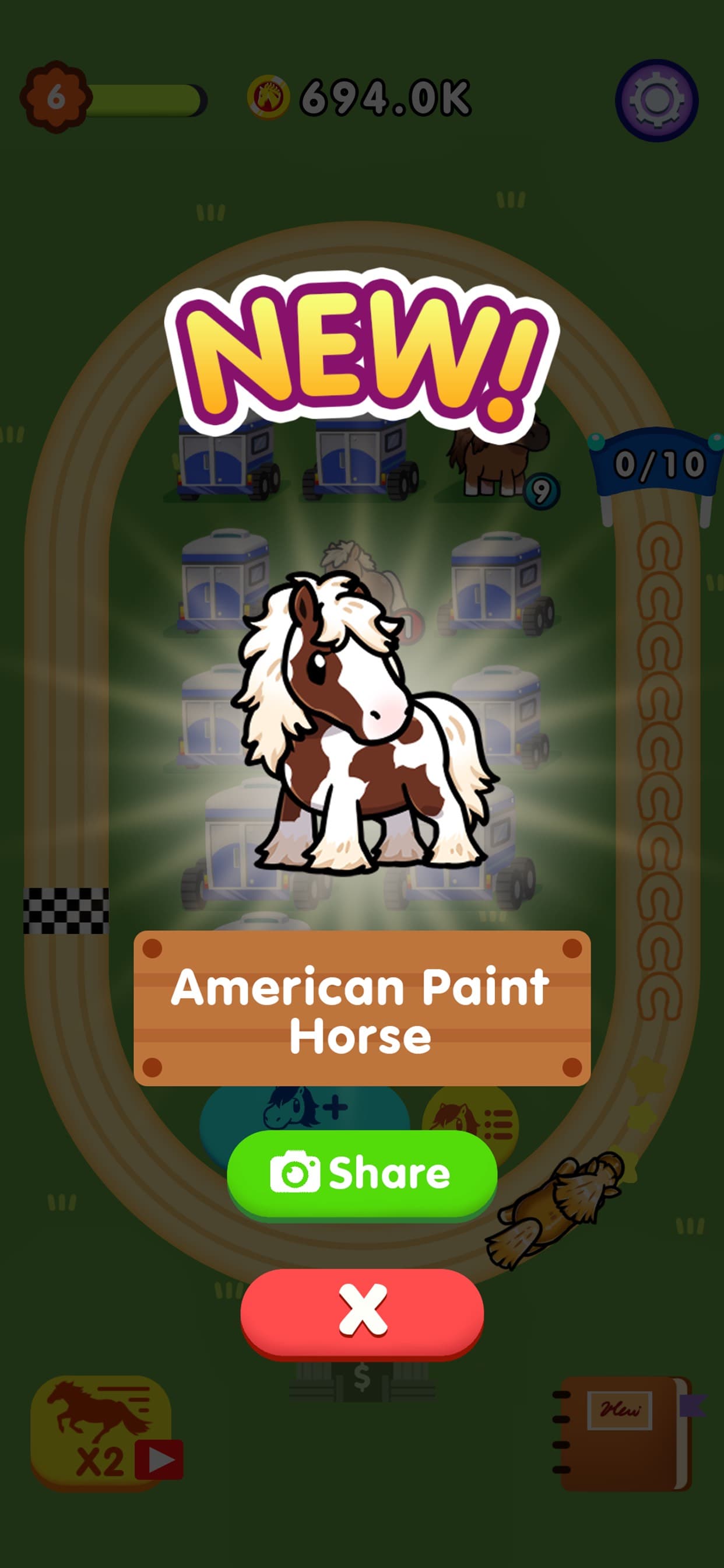 Idle Horse Racing screenshot 5 - screenshot