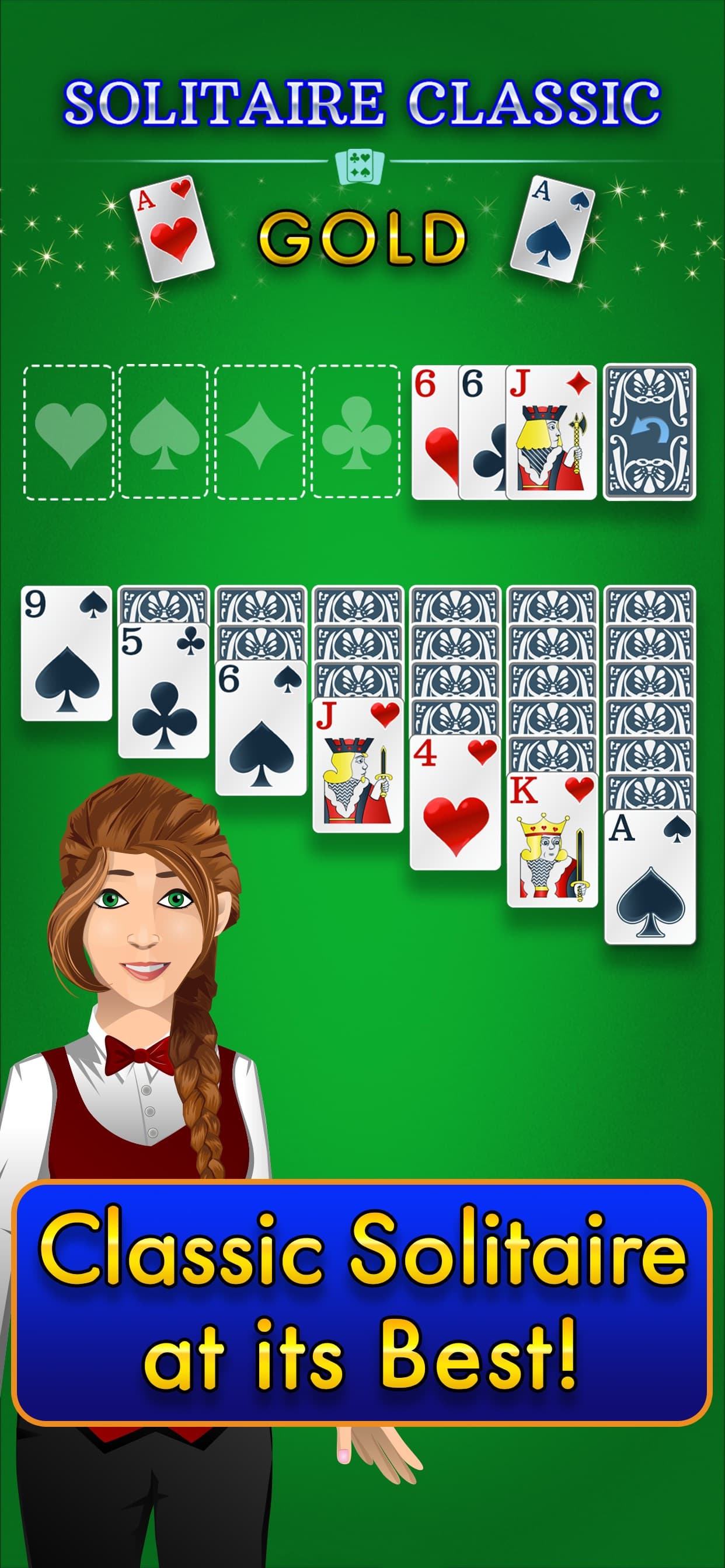 Solitaire Classic Gold screenshot 1 - screenshot