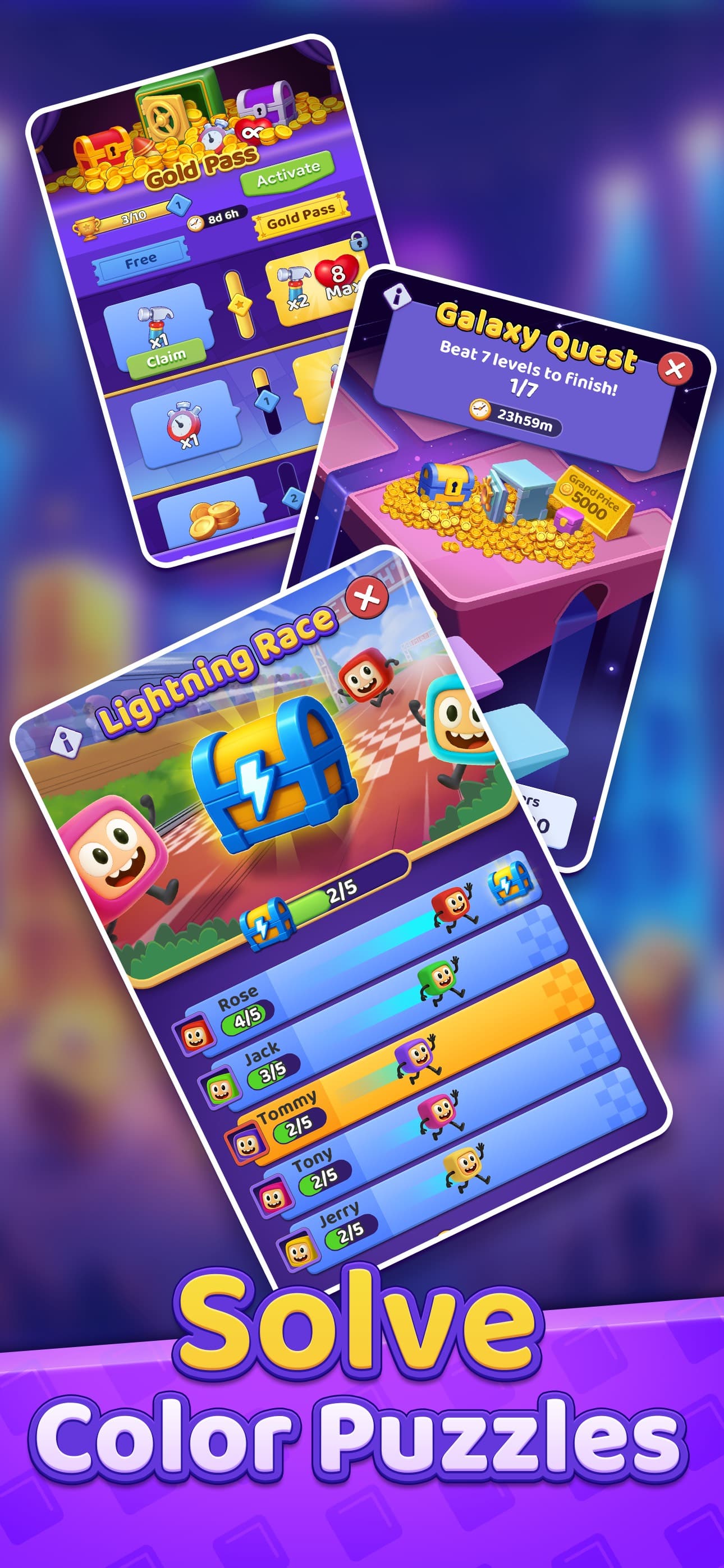 Slide Block: Color Match Jam screenshot 3 - screenshot