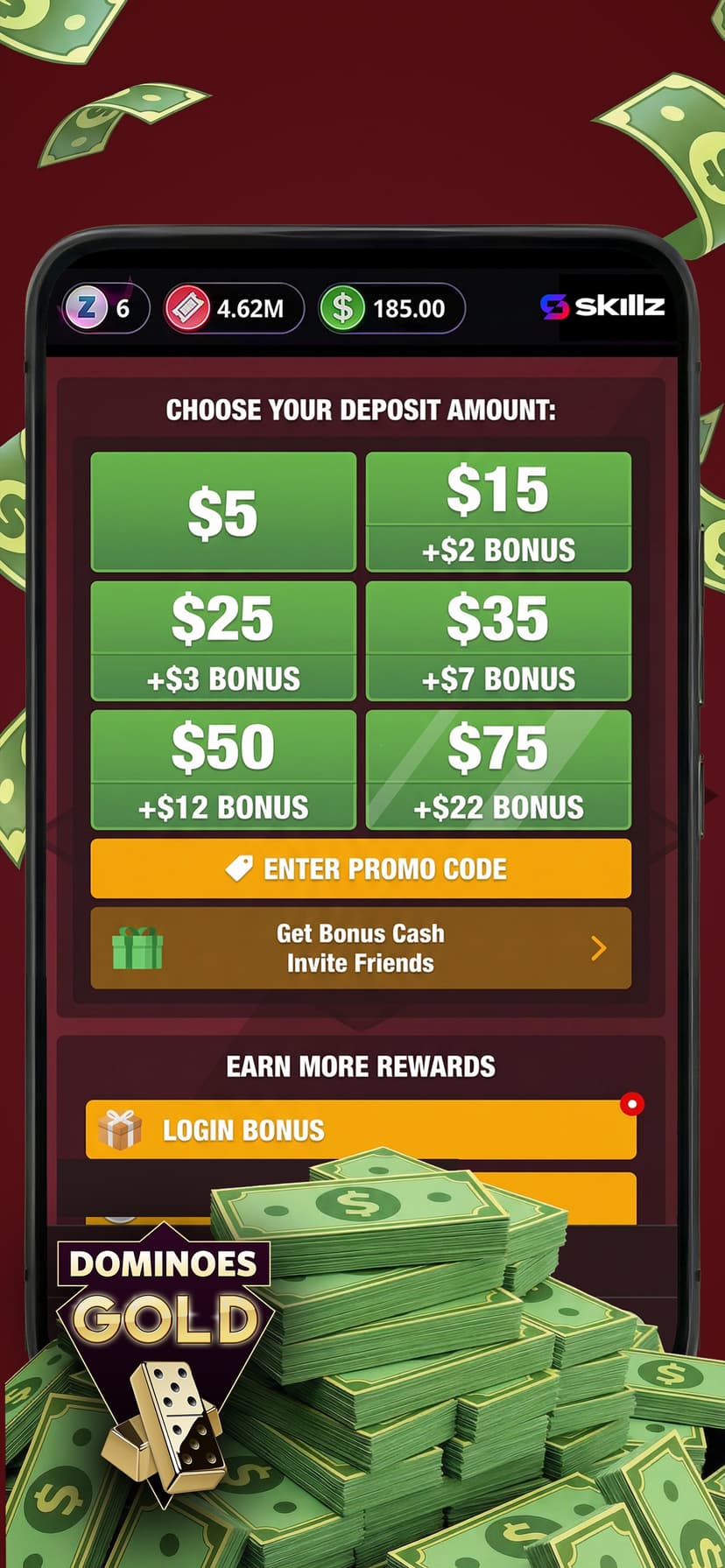 Dominoes Gold - Win Real Money screenshot 6 - screenshot