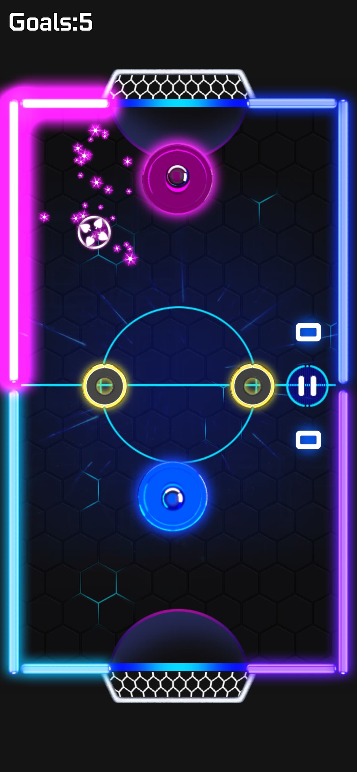 Glow Hockey Strike screenshot 9 - screenshot