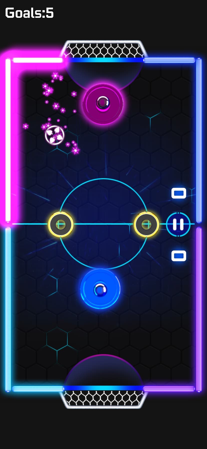 Glow Hockey Strike screenshot 9 - screenshot