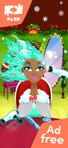 Girls Hair Salon Christmas screenshot 2 - screenshot