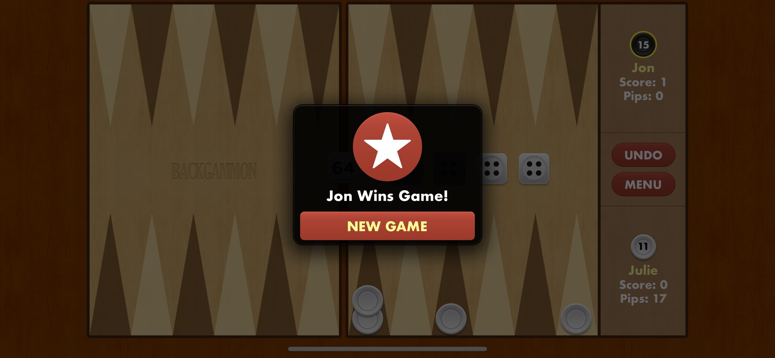 Backgammon ∙ screenshot 2 - screenshot