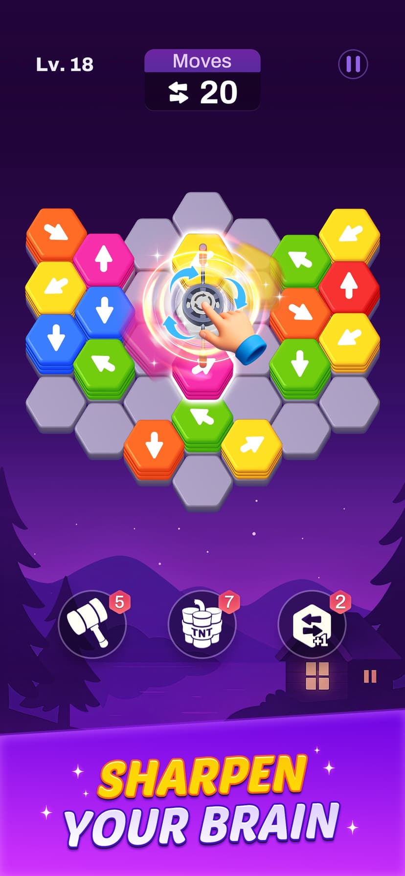 Hexout - ASMR Puzzle screenshot 2 - screenshot