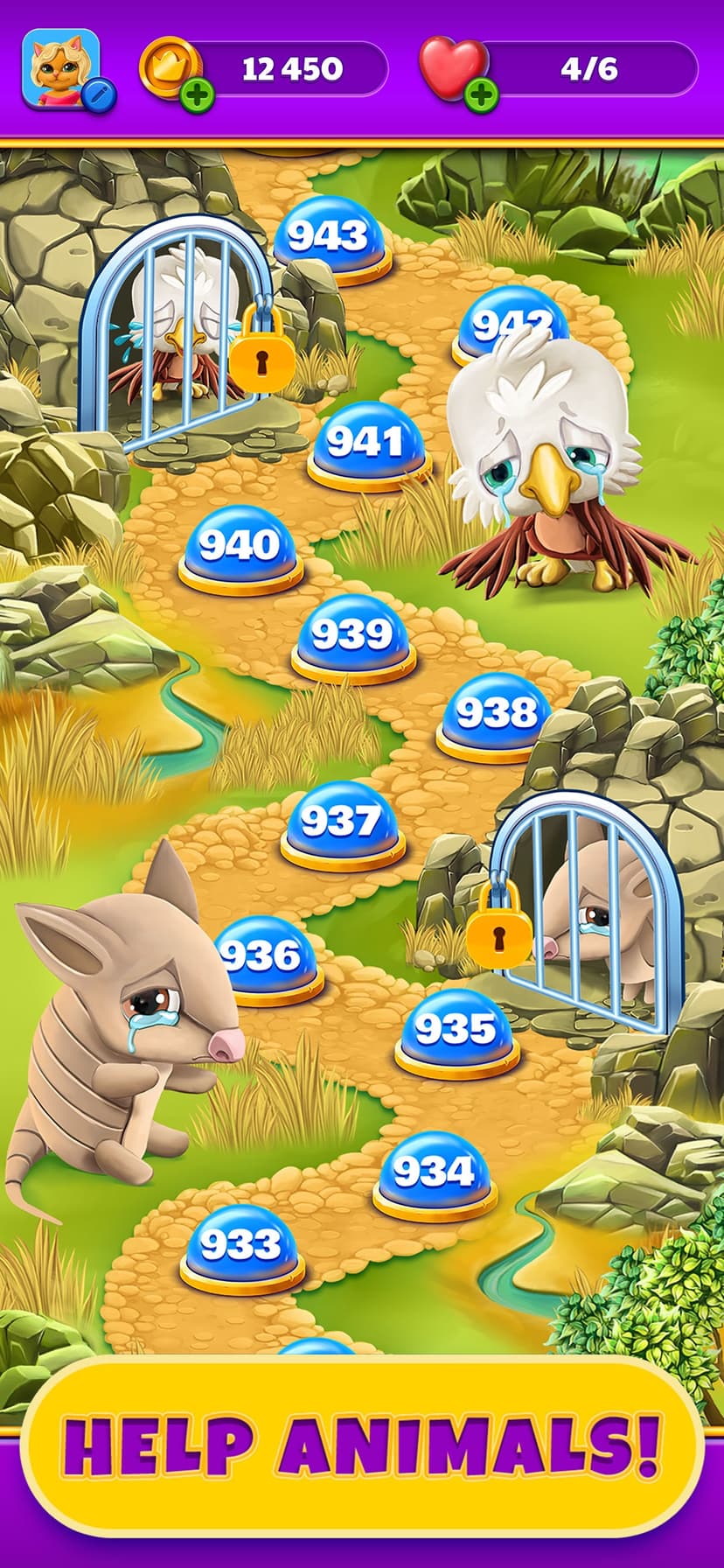 Royal Cat Puzzle screenshot 3 - screenshot