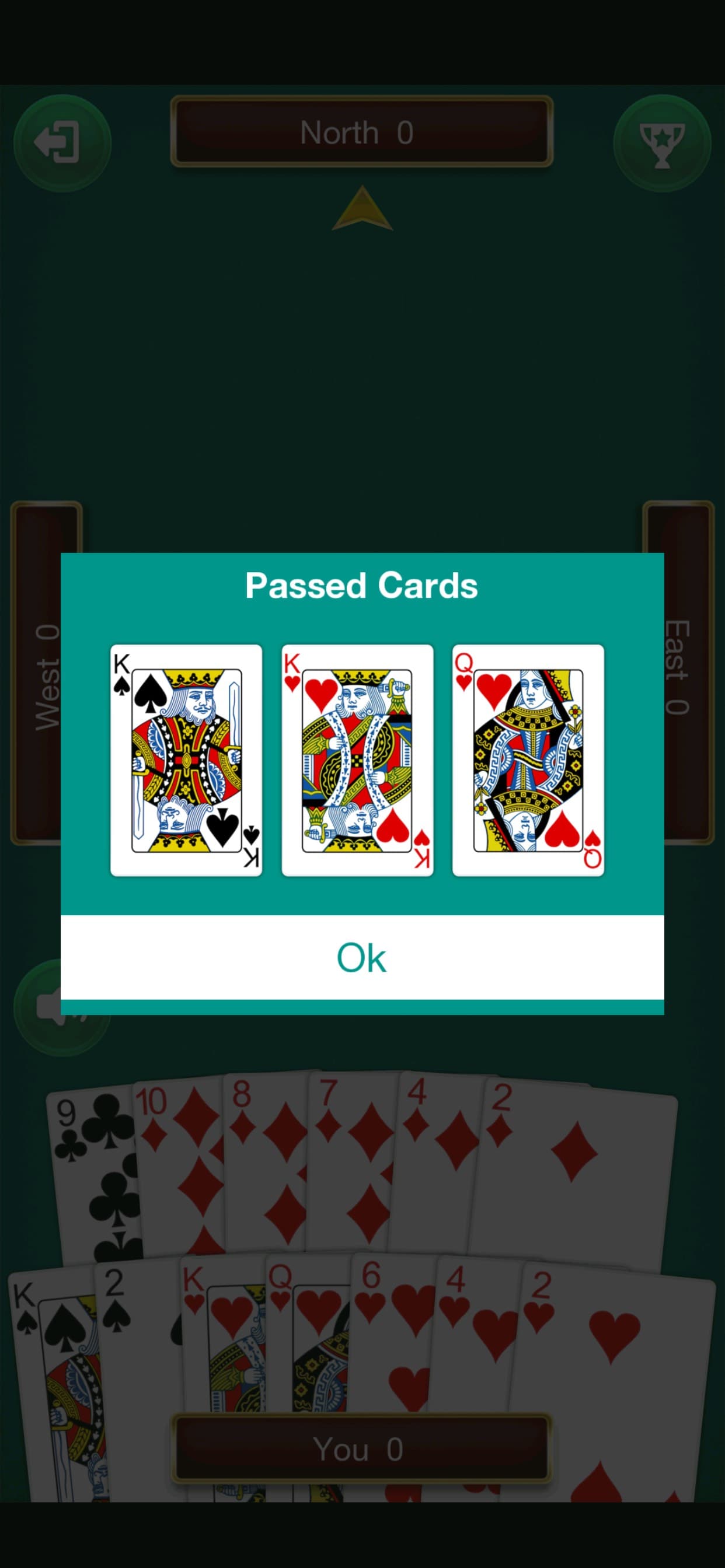 Hearts - Card Game screenshot 4 - screenshot