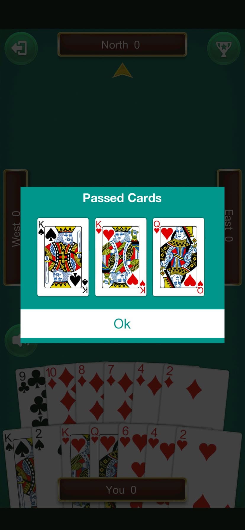 Hearts - Card Game screenshot 4 - screenshot