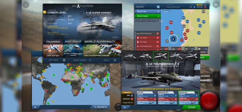 AirFighters Combat Flight Sim screenshot 3 - screenshot