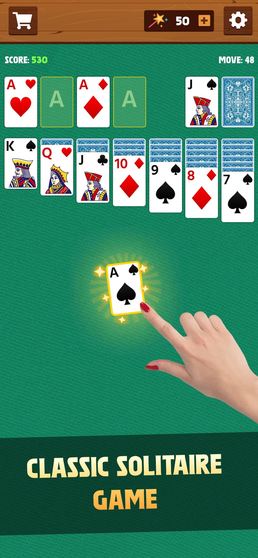 Solitaire, Classic Card Games! screenshot 1 - screenshot