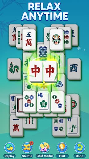 Mint Mahjong:Puzzle Tile Match screenshot 1 - screenshot