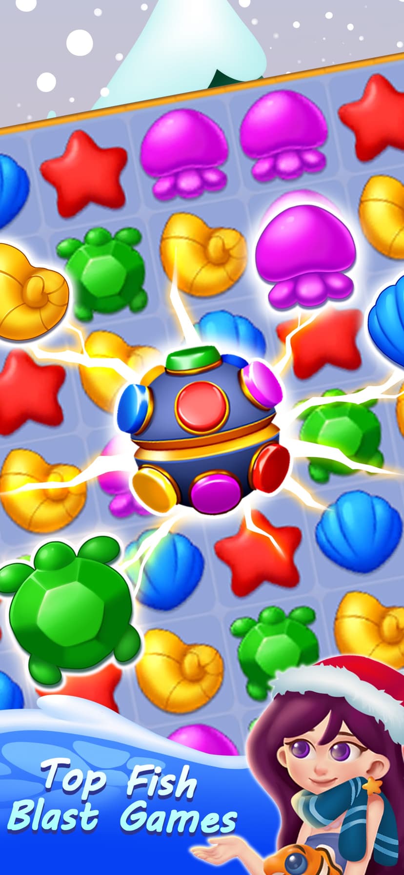 Ocean Puzzle Games-Match 3 screenshot 3 - screenshot