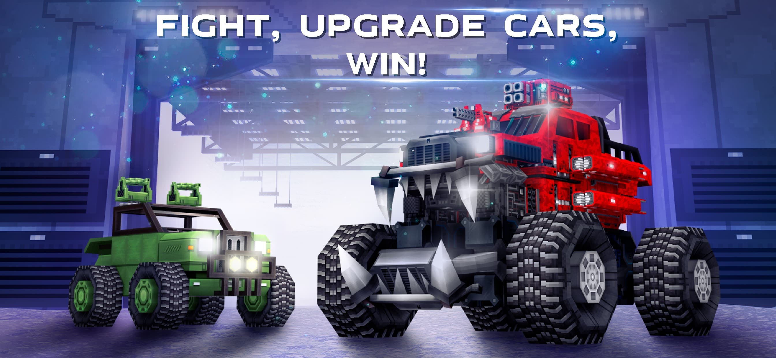 Blocky Cars - tank games screenshot 5 - screenshot