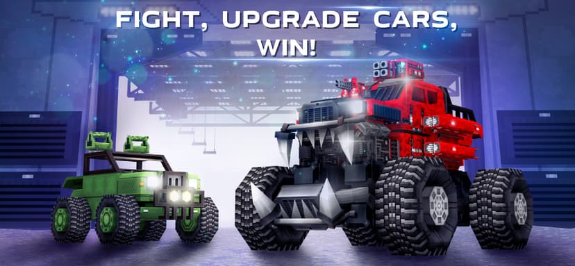 Blocky Cars - tank games screenshot 5 - screenshot