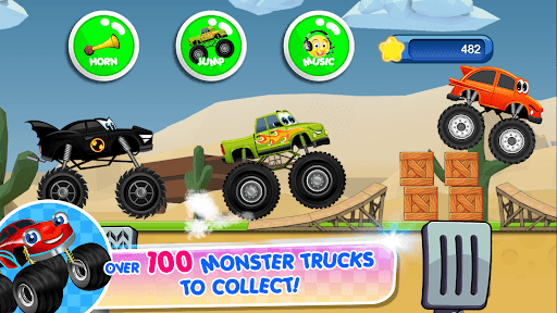 Monster Trucks Game for Kids 2 screenshot 2 - screenshot