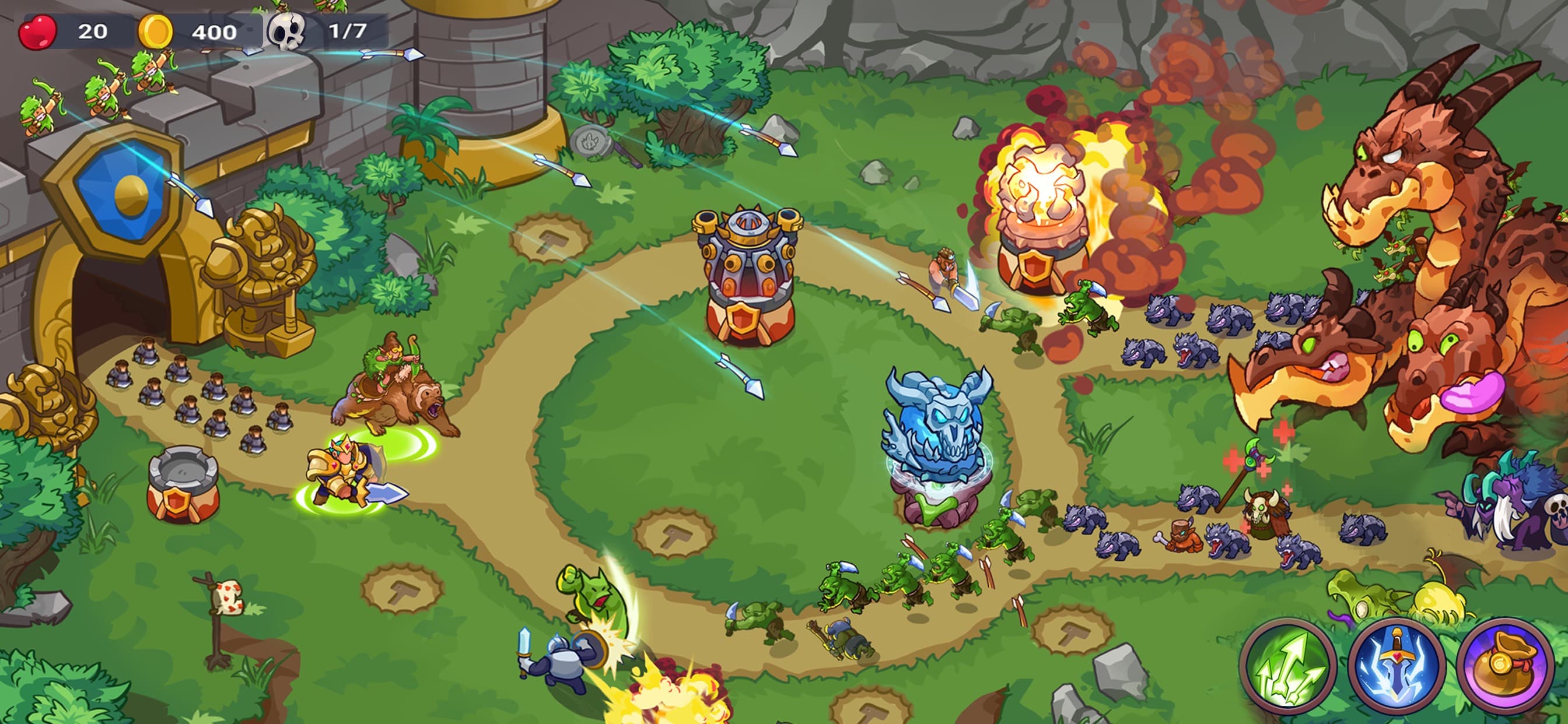King of Defense 2: Castle TD screenshot 3 - screenshot