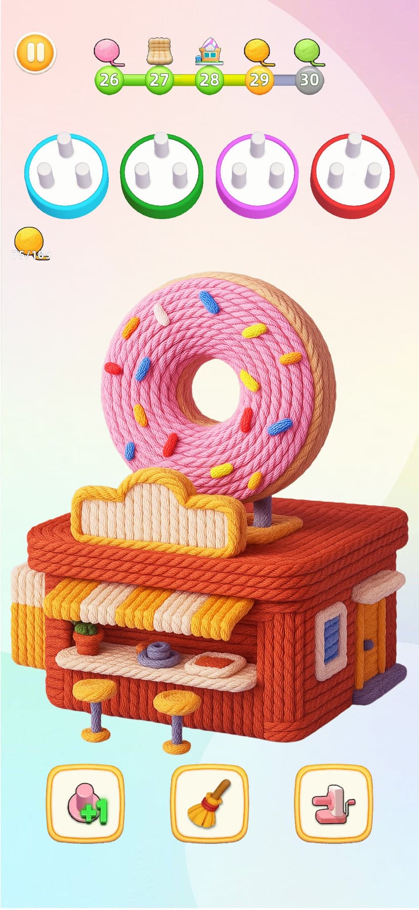 Wool Craze -Yarn Color Sort 3D screenshot 1 - screenshot
