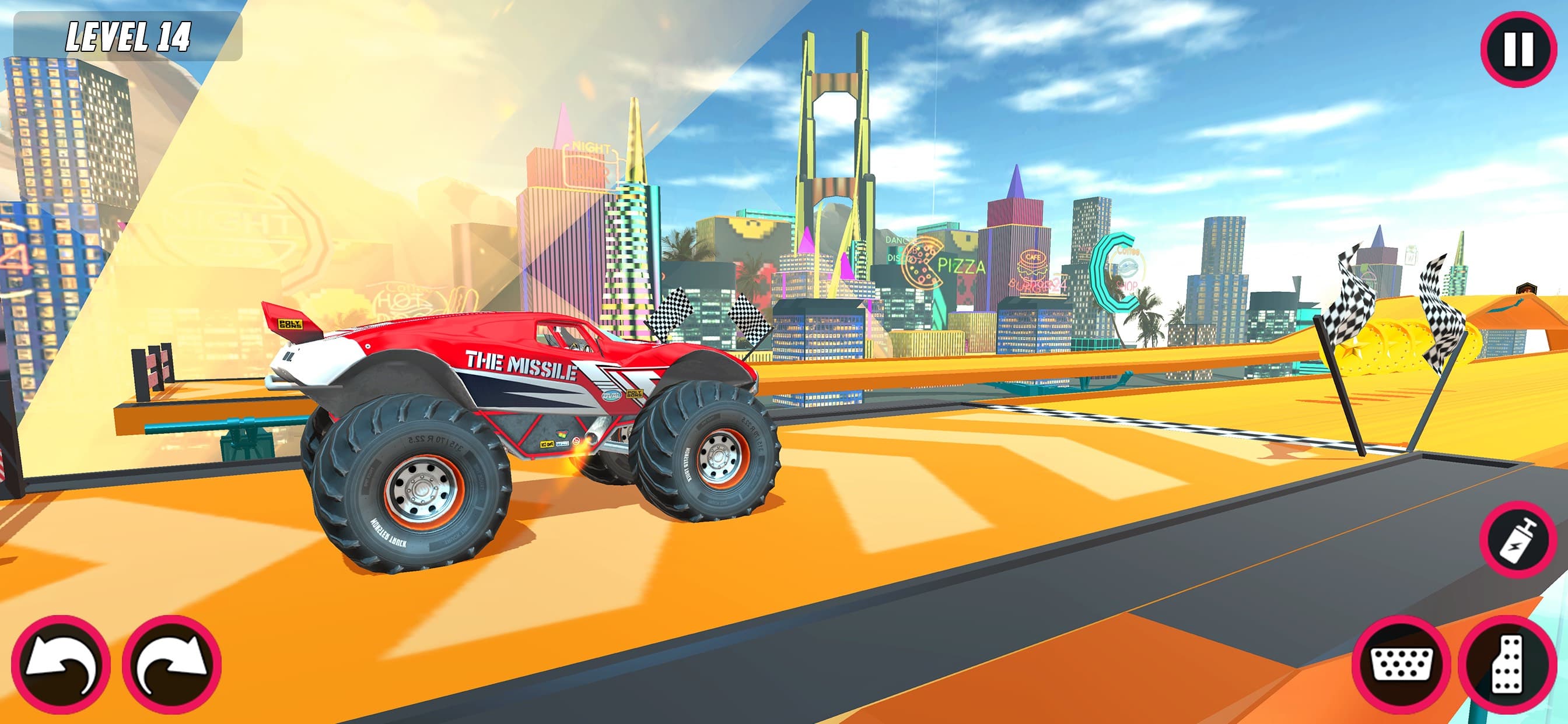 Monster Truck Stunts Car Games screenshot 2 - screenshot