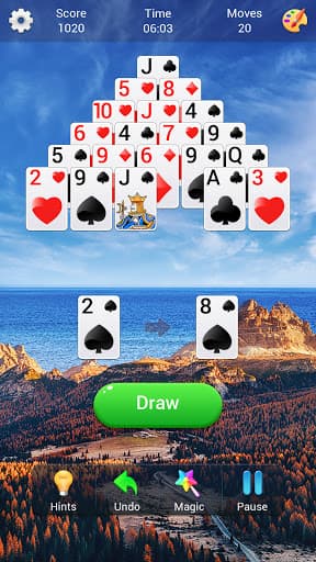 Pyramid Solitaire screenshot 3 - screenshot