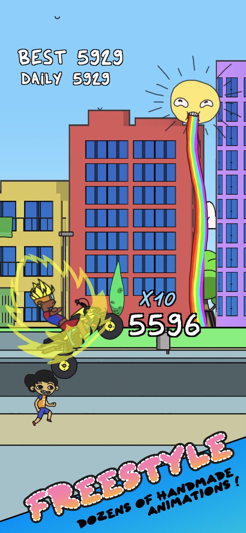 Summer Wheelie screenshot 3 - screenshot