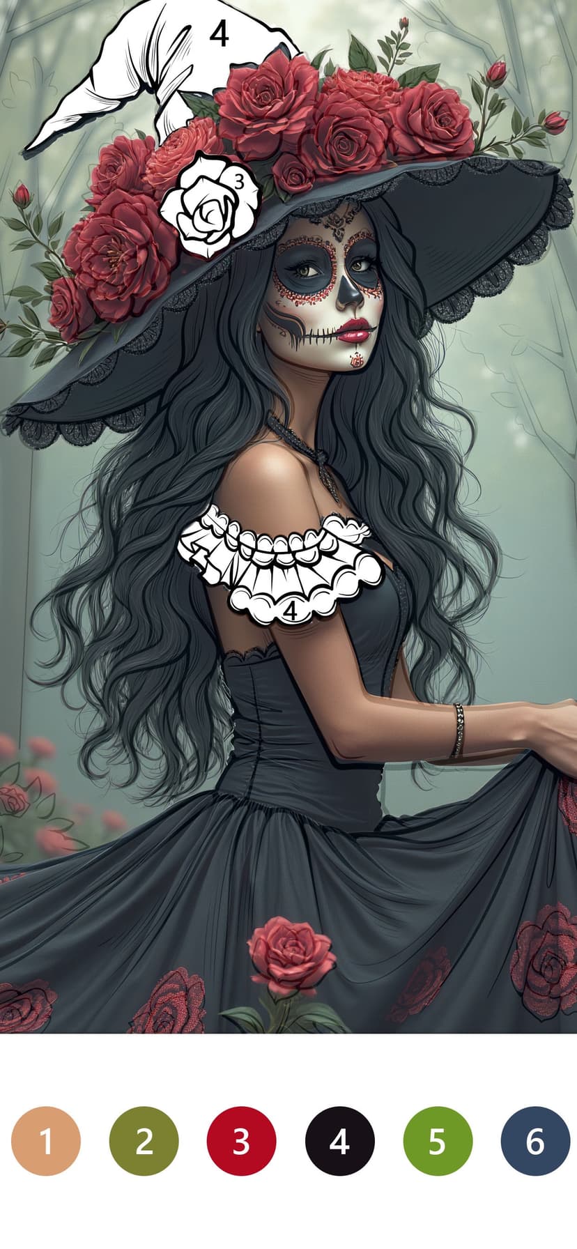 Macabre Color Paint By Number screenshot 5 - screenshot