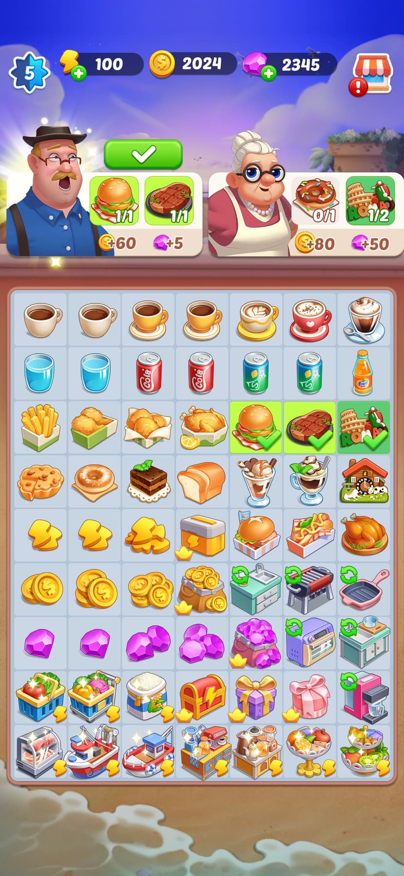 Gossip Street: Merge & Cook screenshot 9 - screenshot