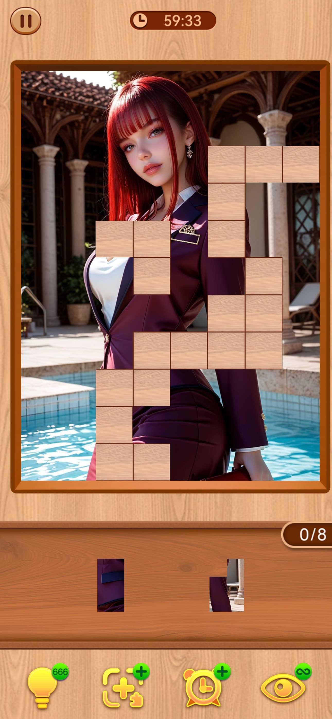 Block Jigsaw Girl: Fun Puzzle screenshot 1 - screenshot