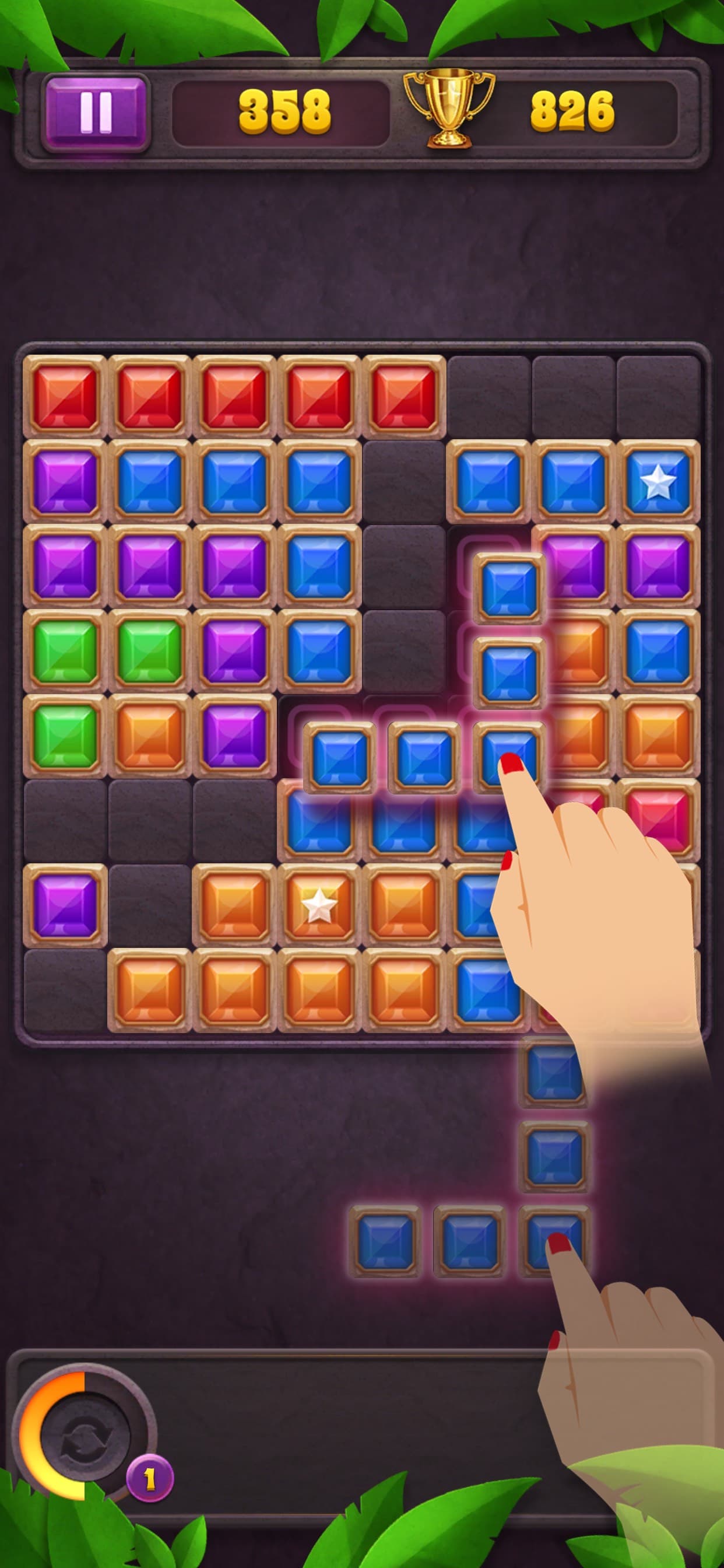 Block Puzzle: Star Gem screenshot 2 - screenshot