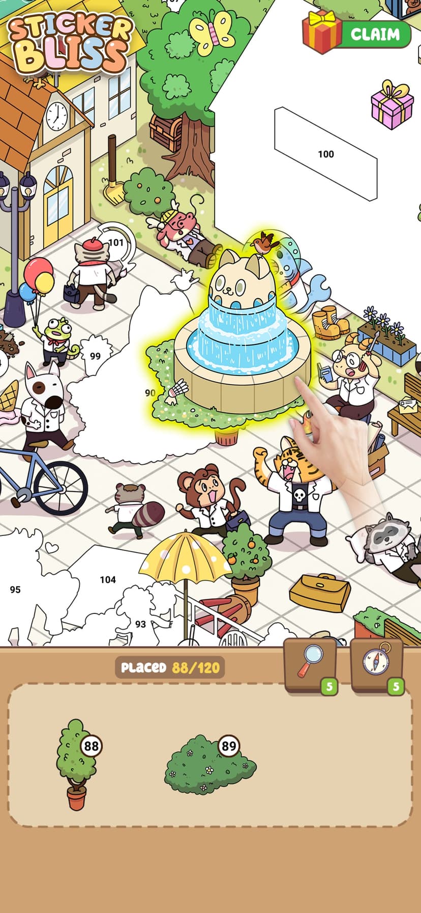 Sticker Bliss - Color Book screenshot 1 - screenshot