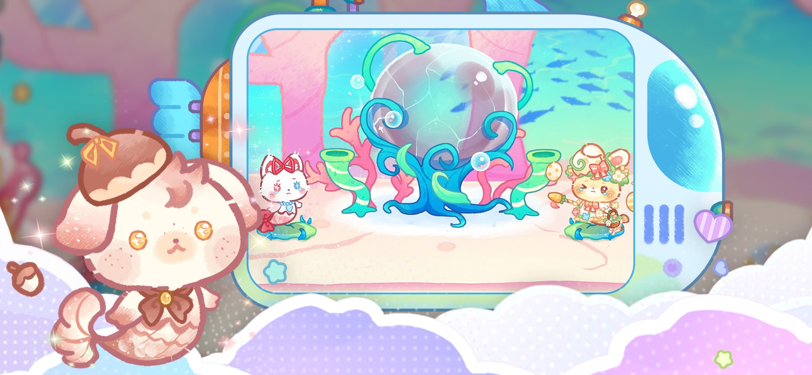 Lovely Cat Mermaid Castle screenshot 4 - screenshot