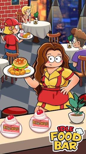 Idle Food Bar: Idle Games screenshot 1 - screenshot