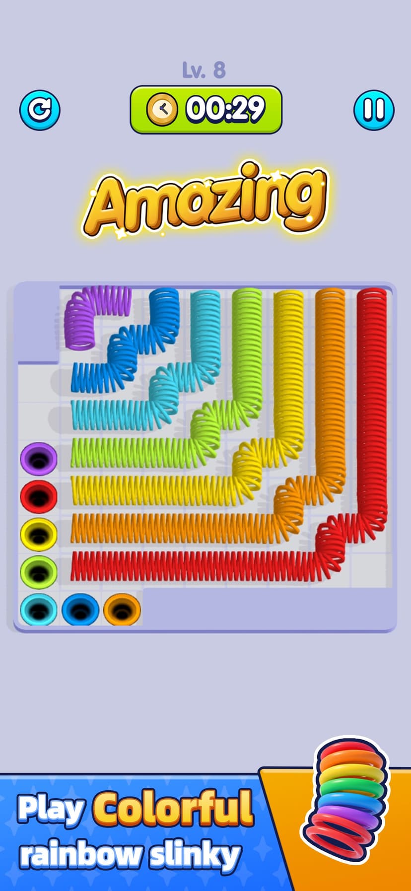Slinky Go - Sort Puzzle Games screenshot 1 - screenshot