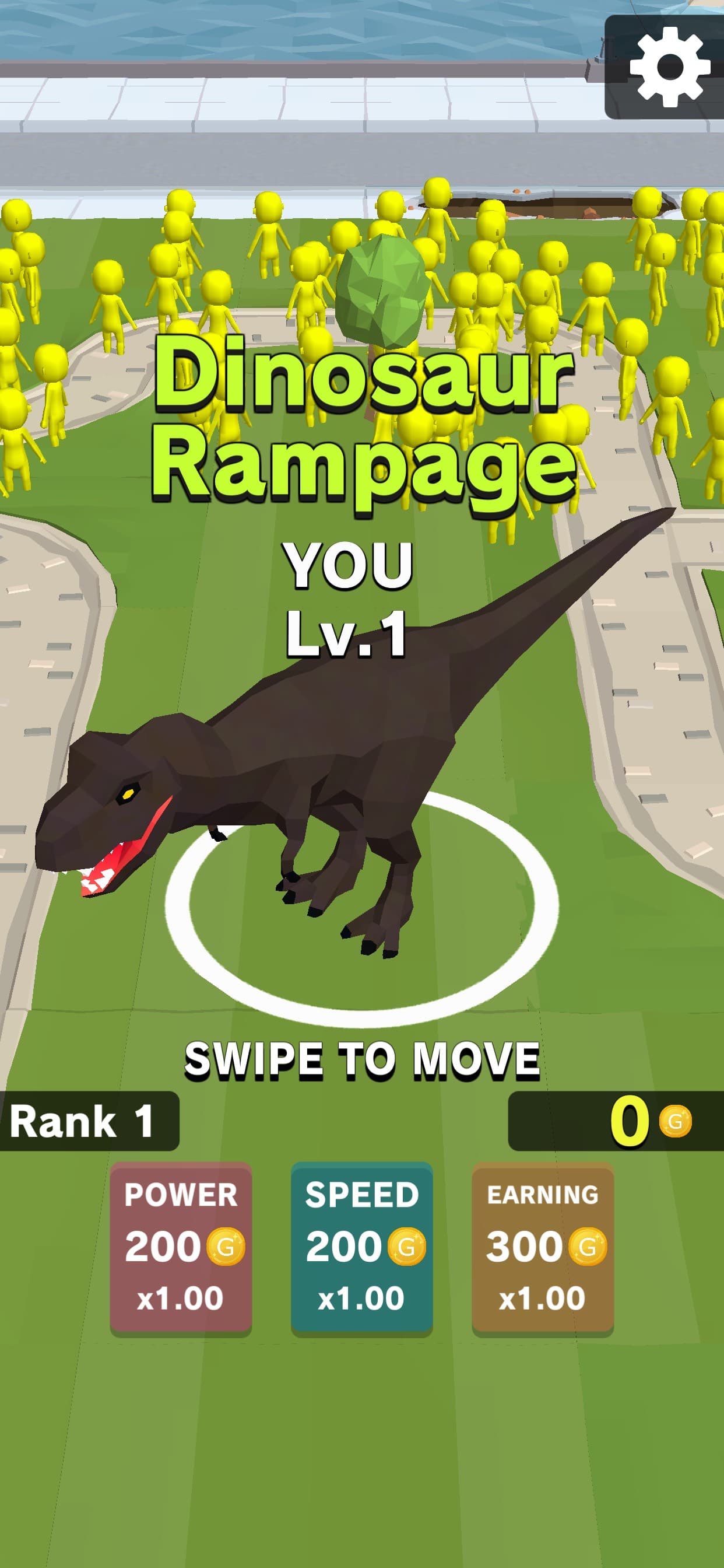 Dinosaur Rampage screenshot 1 - screenshot