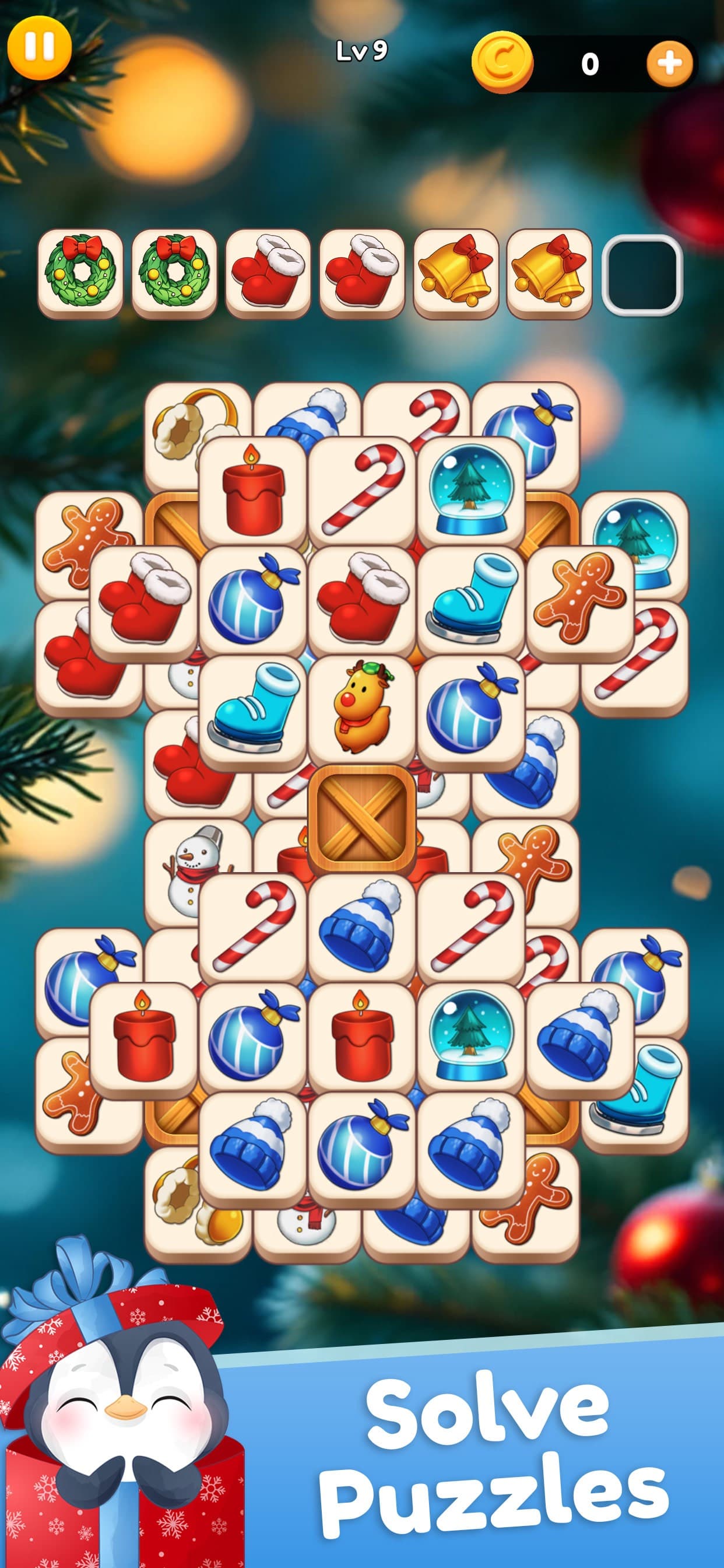 Christmas Mahjong Match Game screenshot 3 - screenshot