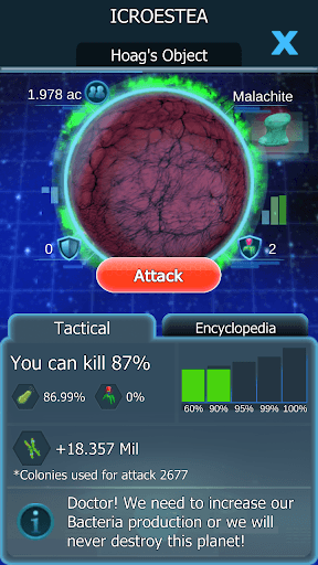 Bacterial Takeover: Idle games screenshot 1 - screenshot