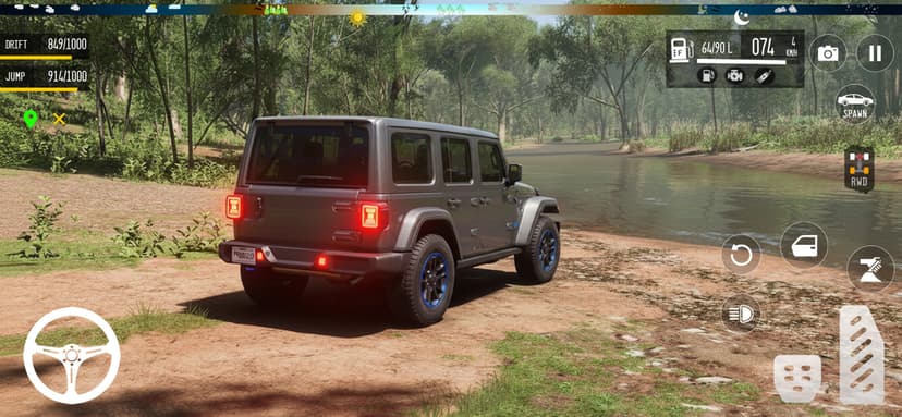 Offroad Car Driving Jeep Games screenshot 4 - screenshot