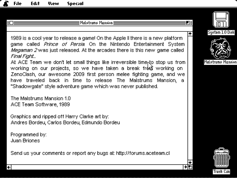 Null - screenshot