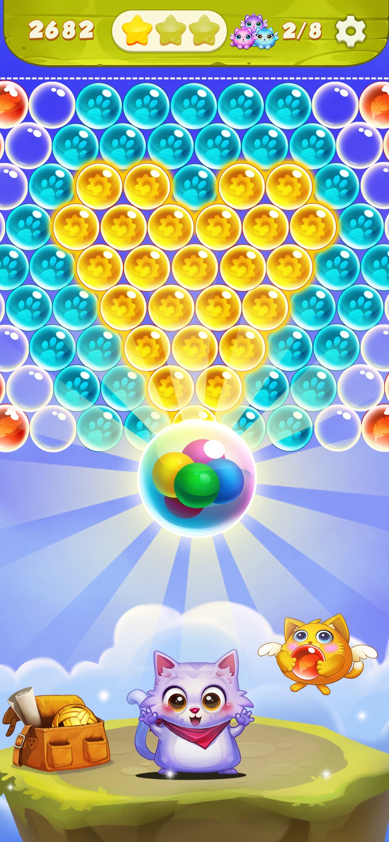 Bubble Shooter: Cat Pop Game screenshot 4 - screenshot