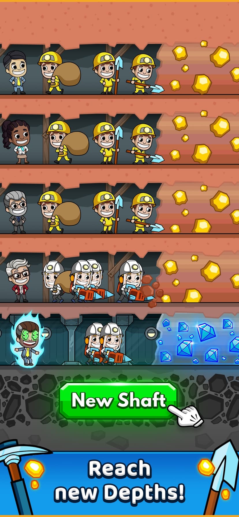 Idle Miner Tycoon: Money Games screenshot 3 - screenshot