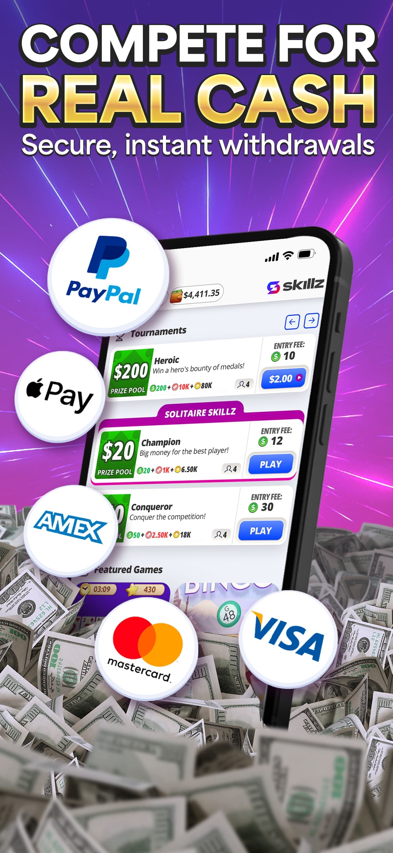 Skillz: Compete & Win Cash screenshot 1 - screenshot