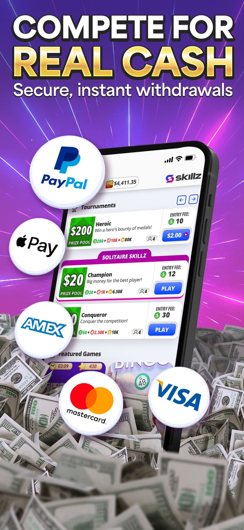 Skillz: Compete & Win Cash screenshot 1 - screenshot
