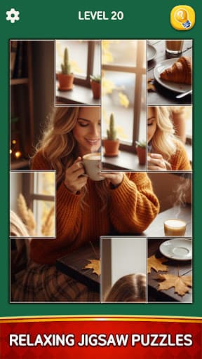 Jigsaw Puzzles-Solitaire Games screenshot 1 - screenshot