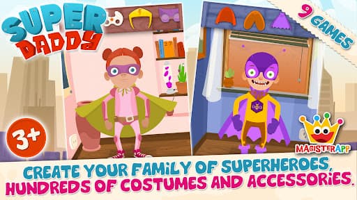 Super Daddy - Dress Up a Hero screenshot 14 - screenshot