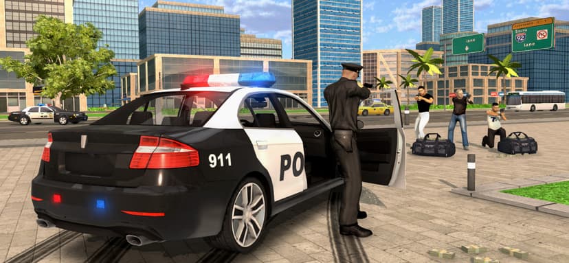 Police Car Chase Cop Simulator screenshot 1 - screenshot