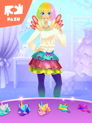 Makeup girls unicorn dress up screenshot 18 - screenshot