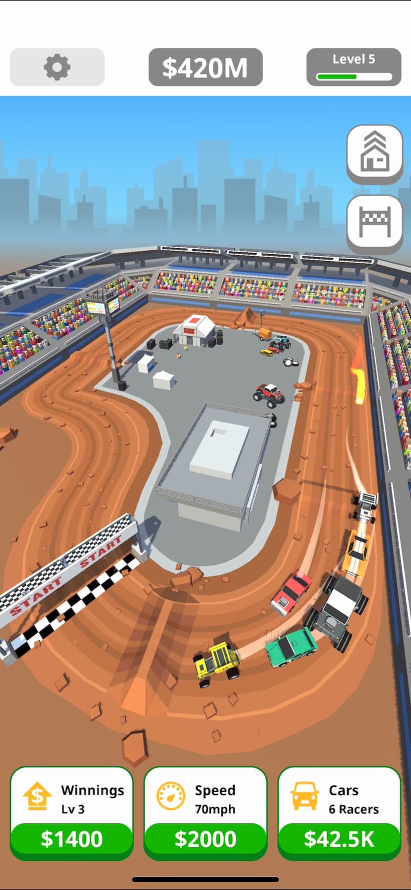 Idle Tap Racing: Tycoon Game screenshot 1 - screenshot